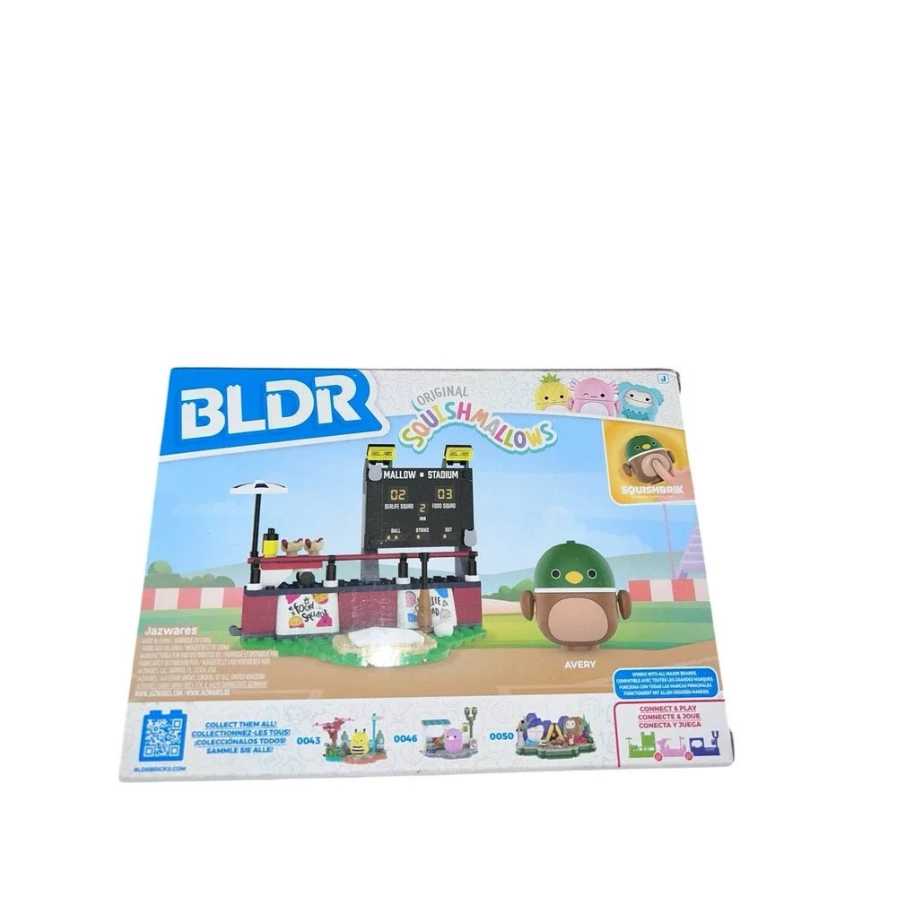 BLDR Squishmallows Squishbrik Avery's Ball Game Building Set 0044